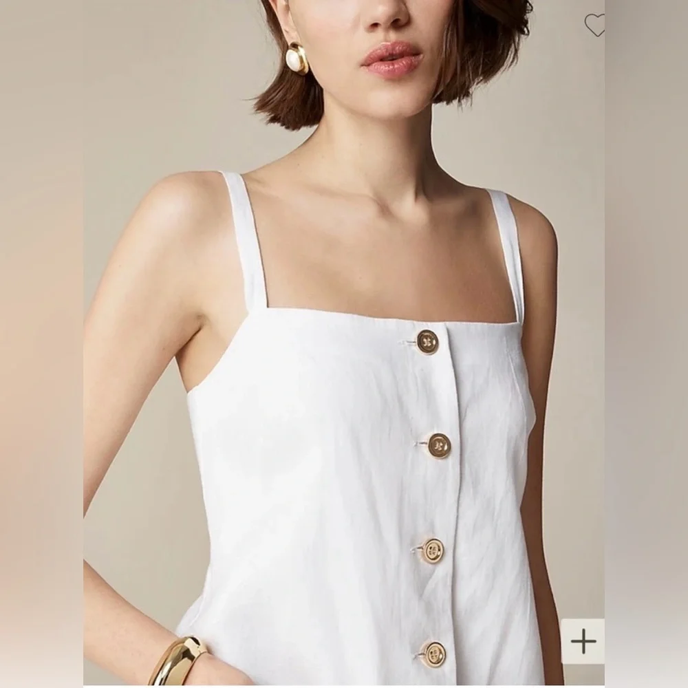 J.Crew Claudia Dress in Linen - Picture 5 of 11